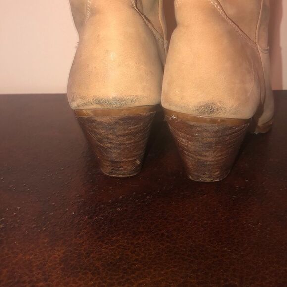 Vintage Zodiac Suede Leather Boots - Picture 5 of 8